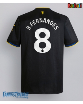 Manchester United Bruno Fernandes #8 Tricou Fotbal Replică 2025-26 Barbati Treilea